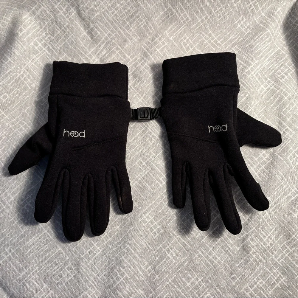 Head Black Kids Gloves